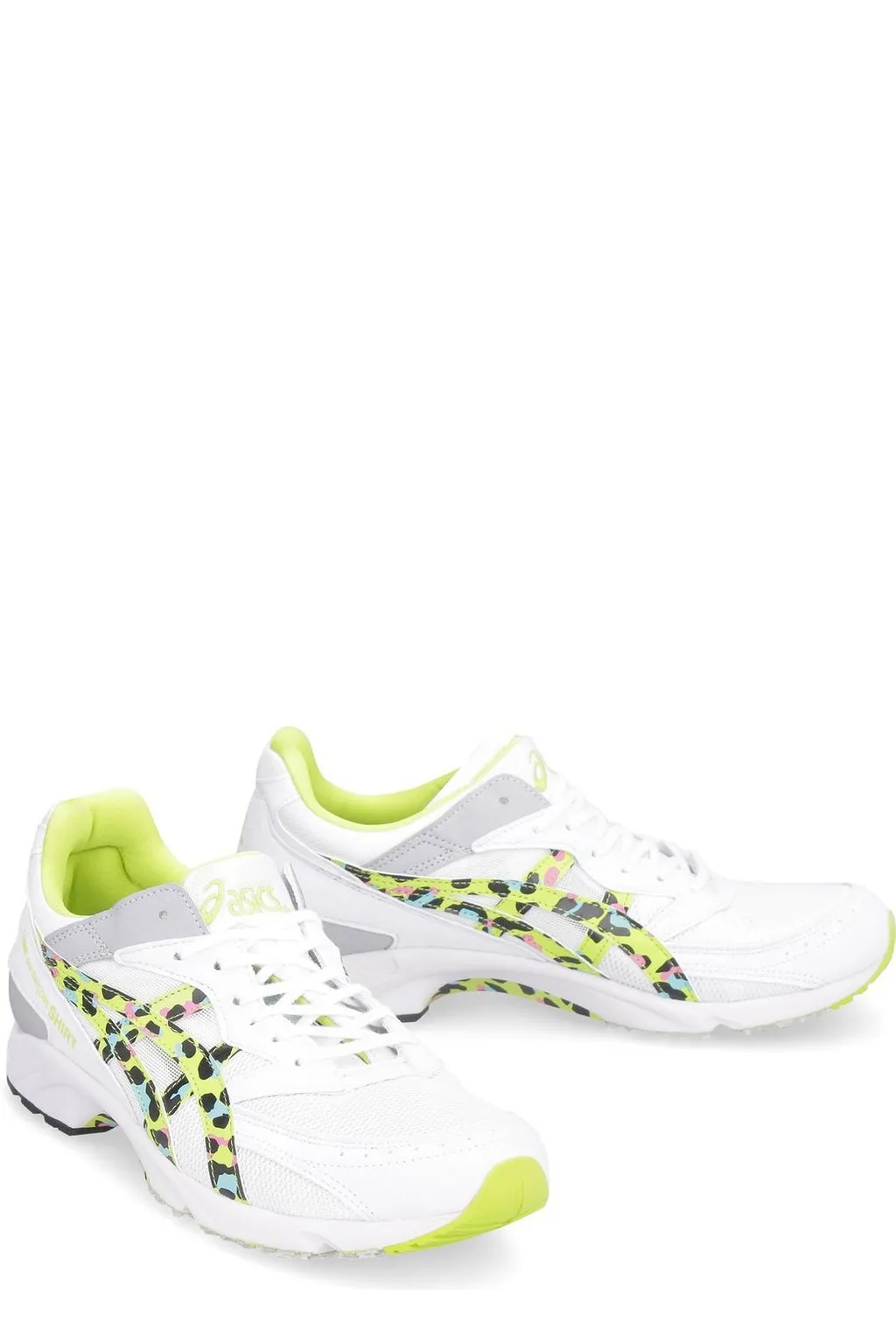 Comme Des GarÇOns Shirt X Asics Leopard Printed Sneakers