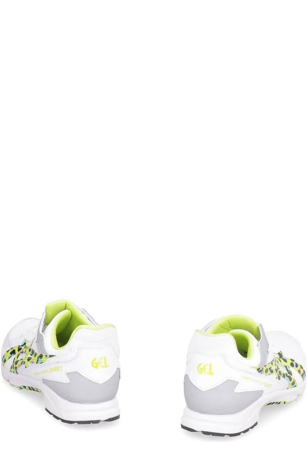 Comme Des GarÇOns Shirt X Asics Leopard Printed Sneakers