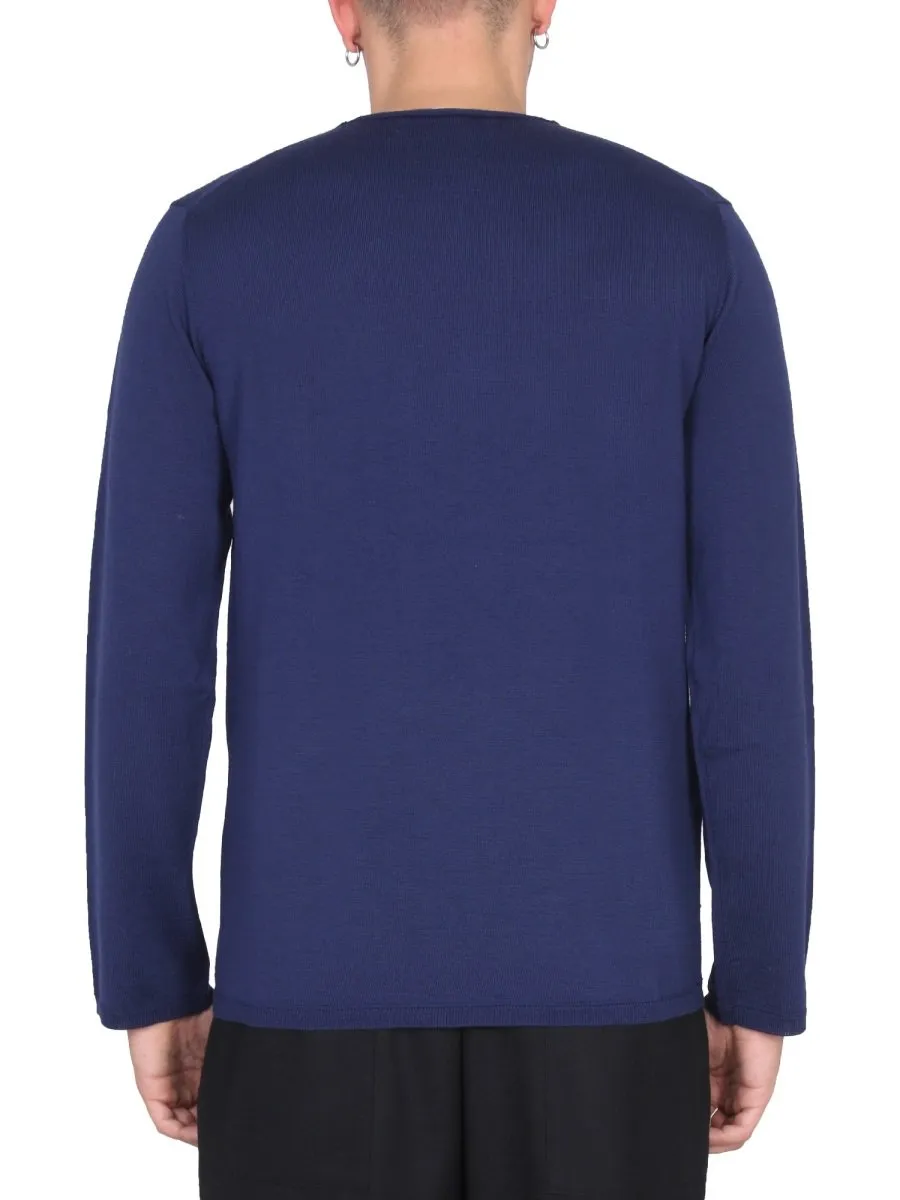 Comme Des GarÇOns Shirt Graphic Intarsia Knit Jumper
