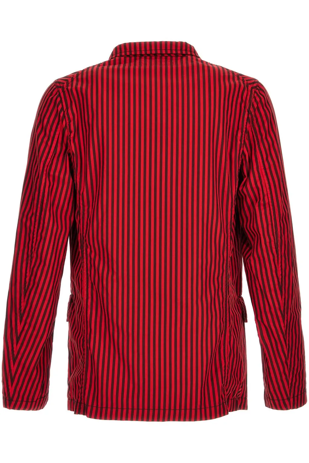 Comme Des GarÇOns Shirt Striped Buttoned Blazer