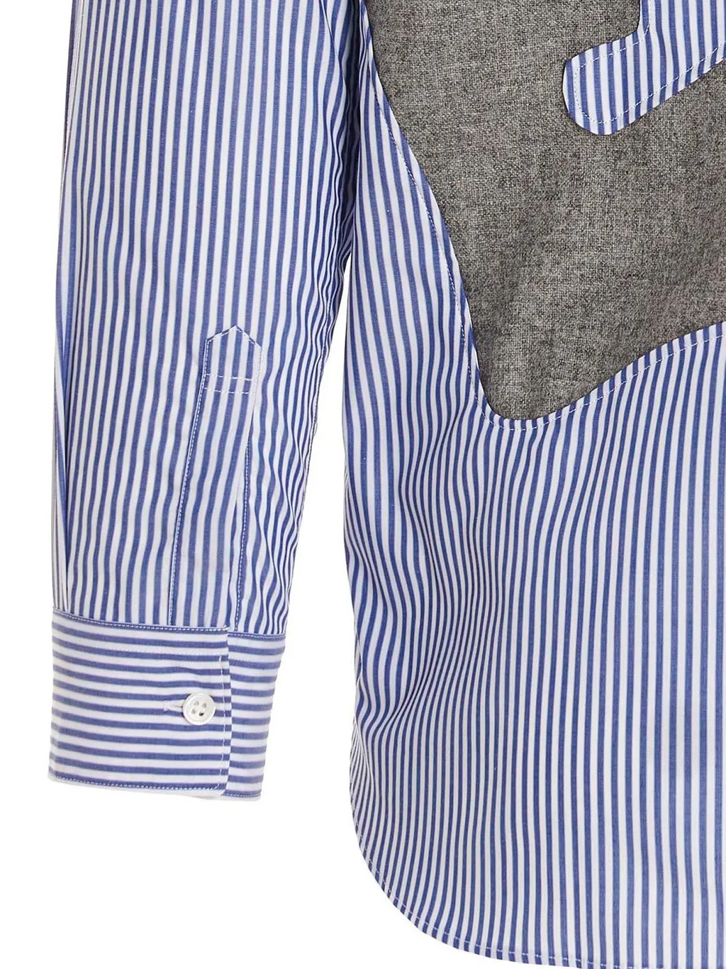 Comme Des GarÇOns Shirt Striped Long-Sleeved Shirt