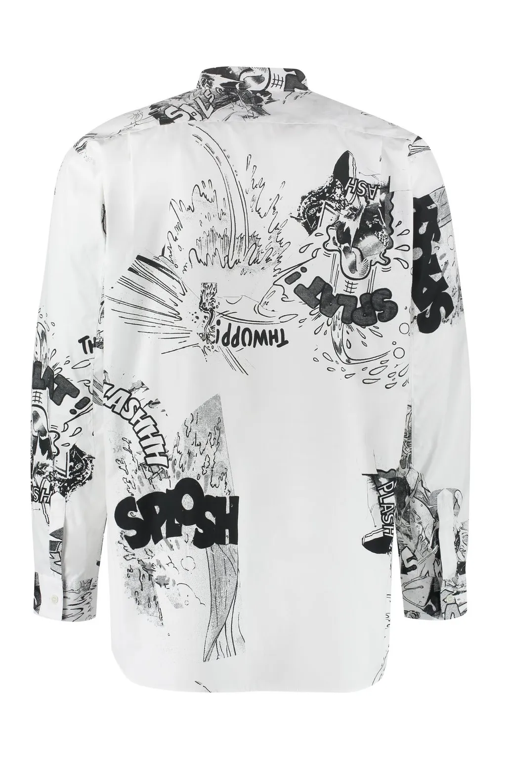Comme Des GarÇOns Shirt Graphic Printed Buttoned Shirt