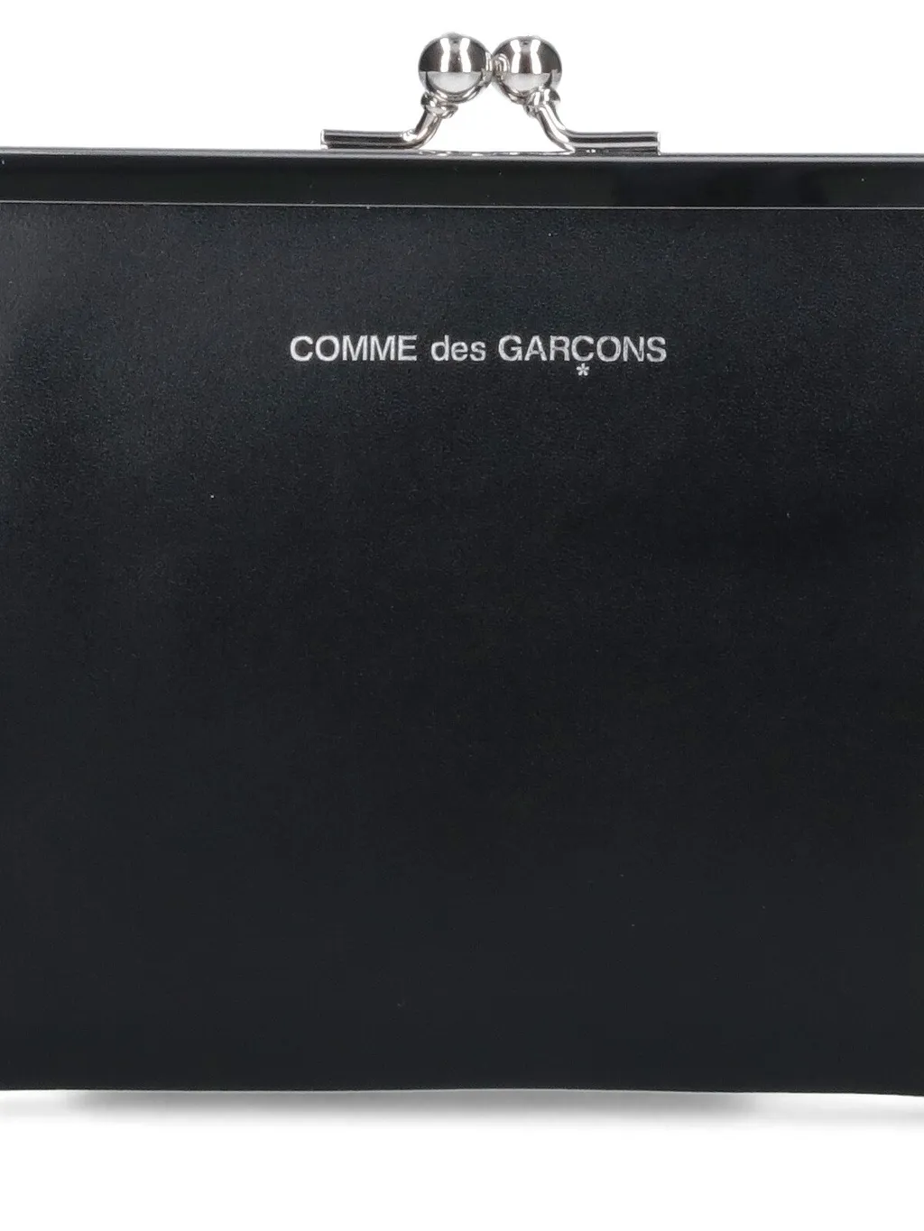 Comme Des GarÇOns Wallet Logo-Printed Kiss-Clasp Purse
