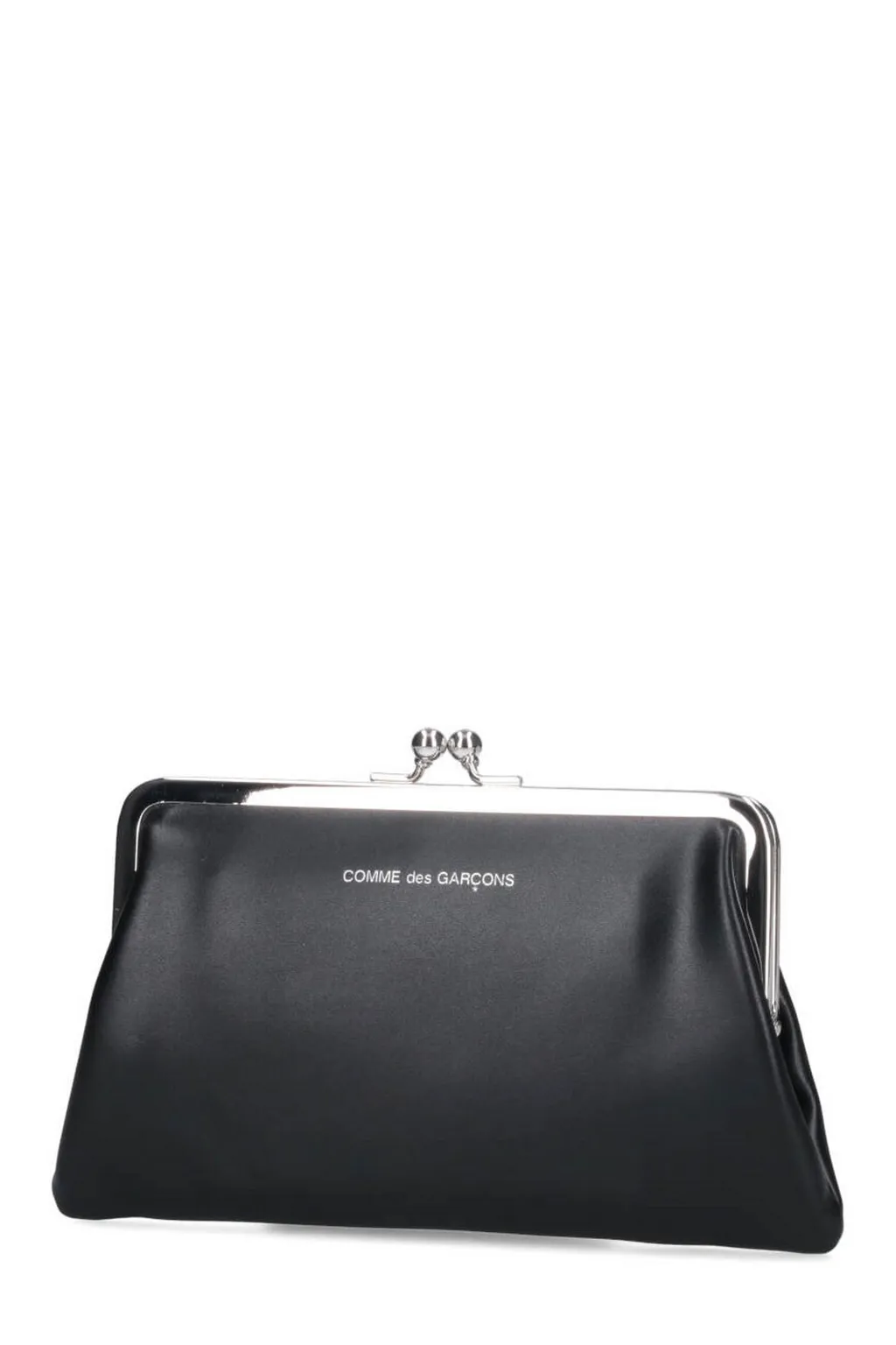 Comme Des GarÇOns Wallet Logo-Printed Kiss-Clasp Purse