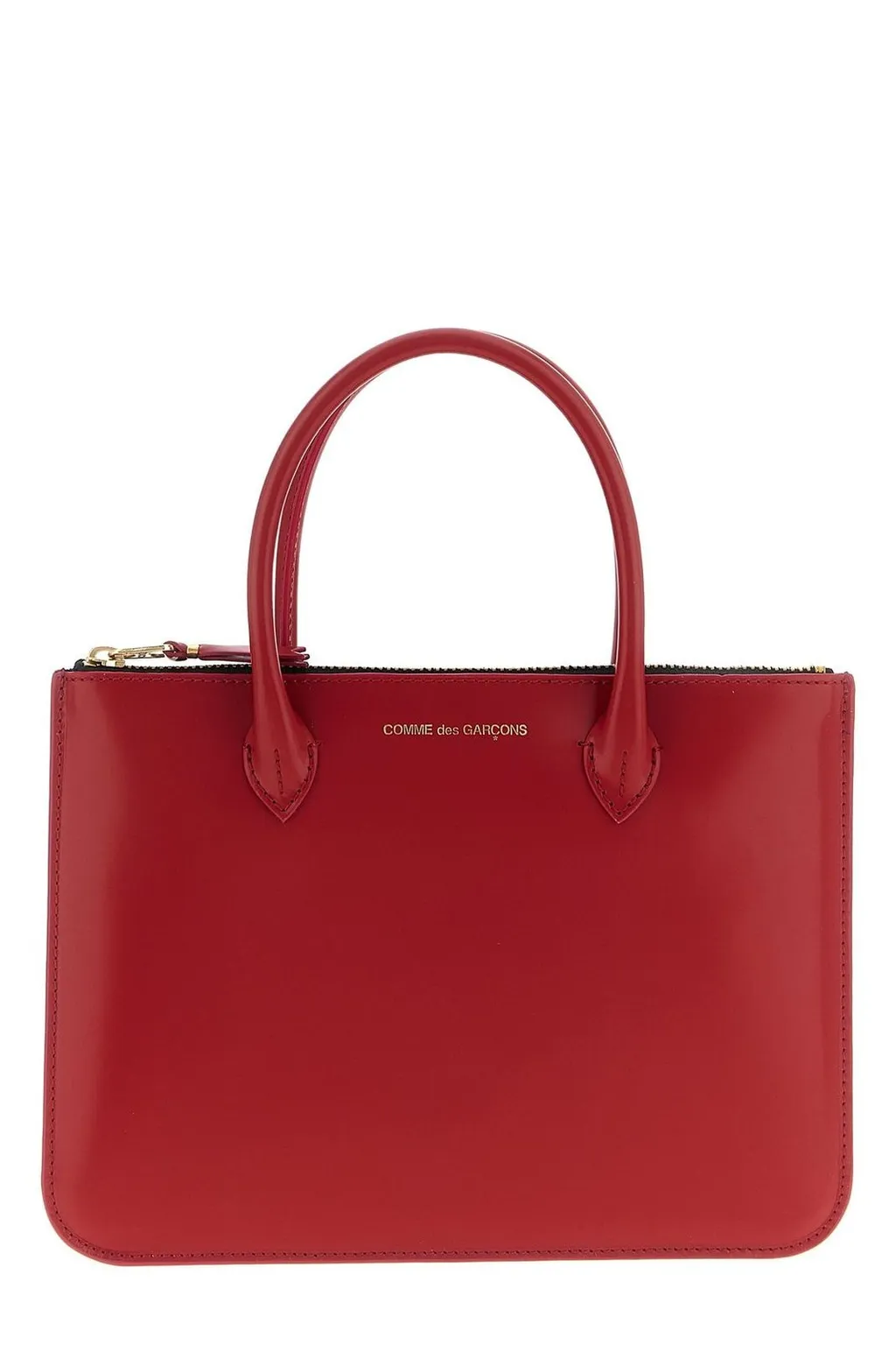Comme Des GarÇOns Wallet Logo Printed Handbag