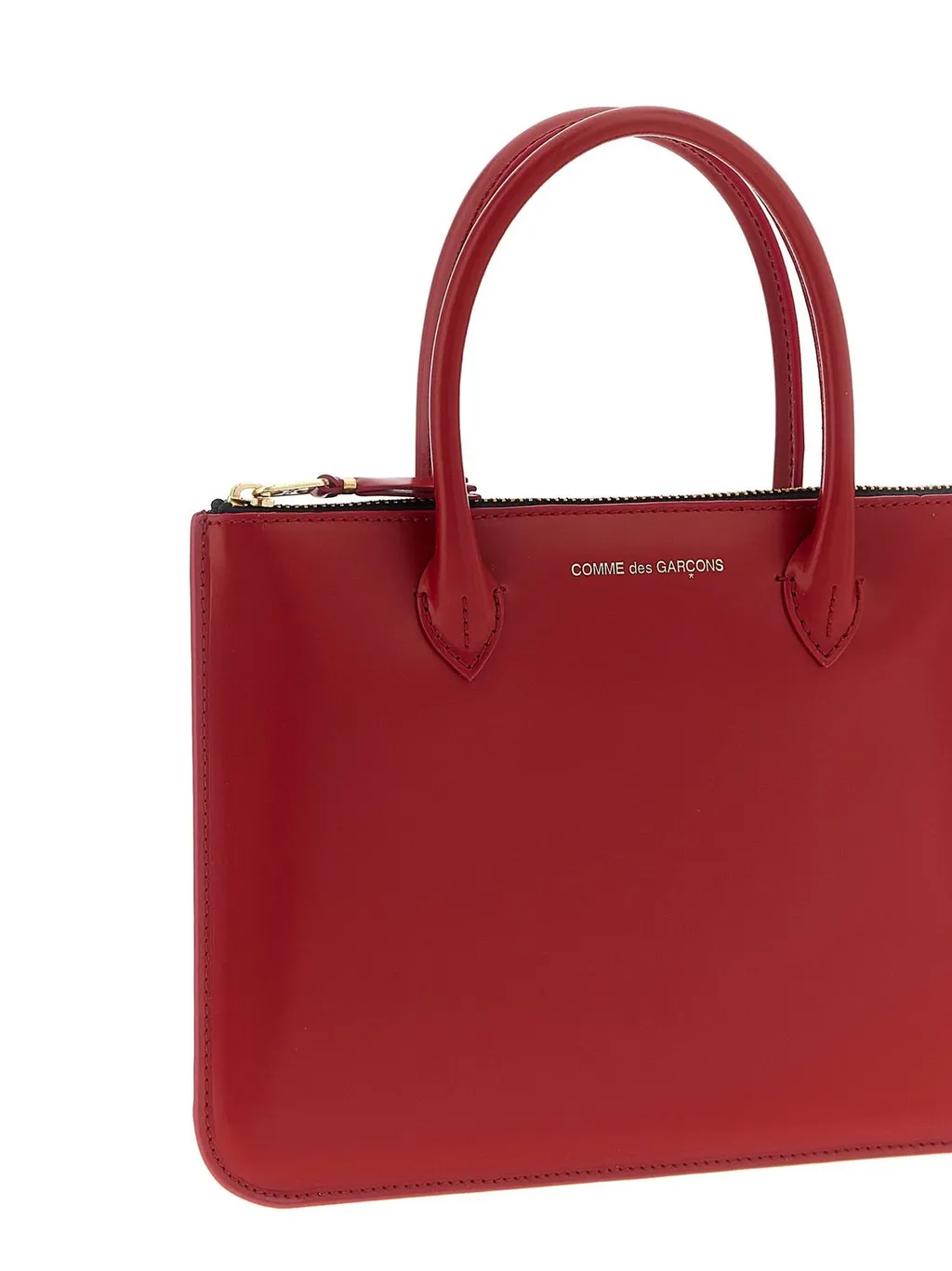 Comme Des GarÇOns Wallet Logo Printed Handbag