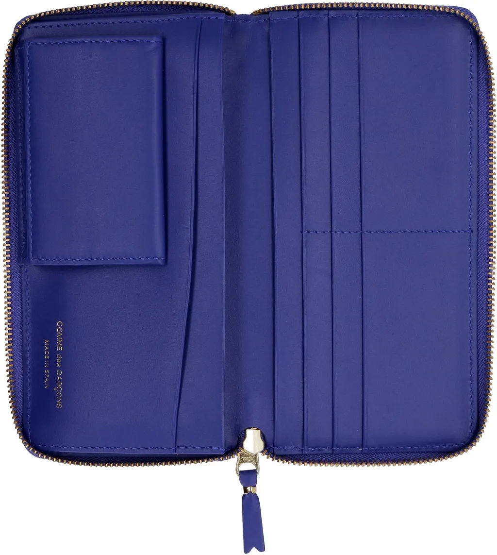 Comme Des GarÇOns Wallet Polka Dot Printed Zip-Around Wallet