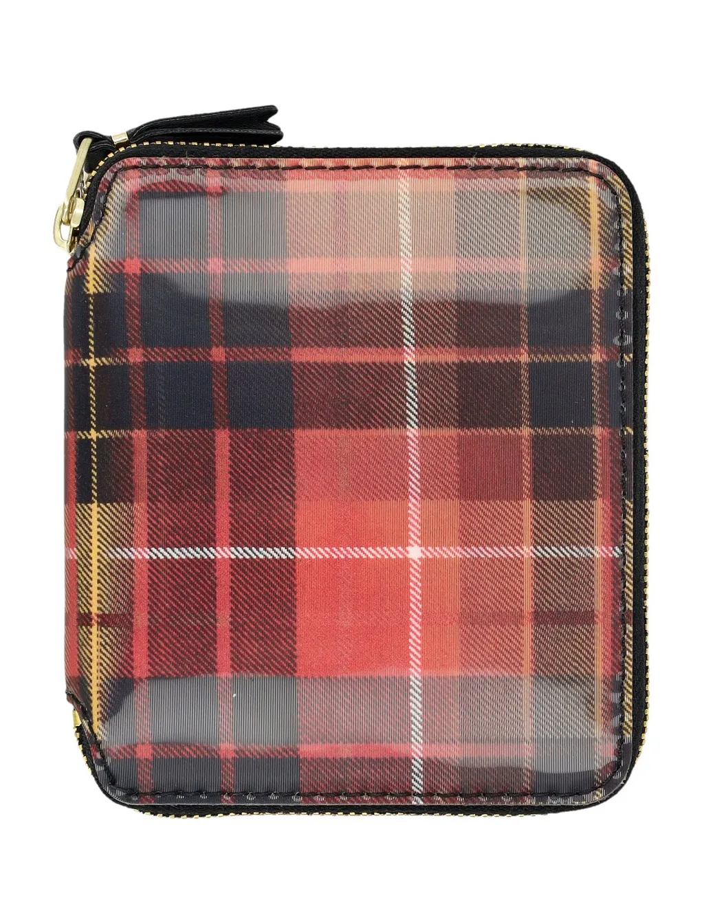 Comme Des GarÇOns Wallet Checked Zipped Wallet