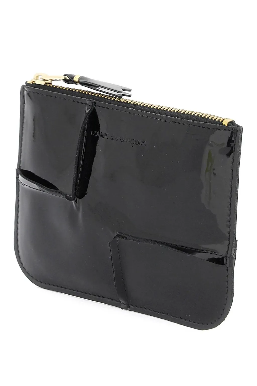 Comme Des GarÇOns Wallet Cdg Reversed Hem Serie Zipped Wallet