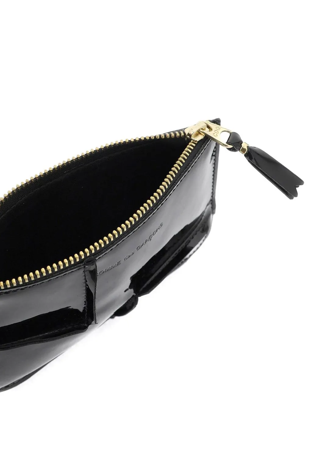 Comme Des GarÇOns Wallet Cdg Reversed Hem Serie Zipped Wallet