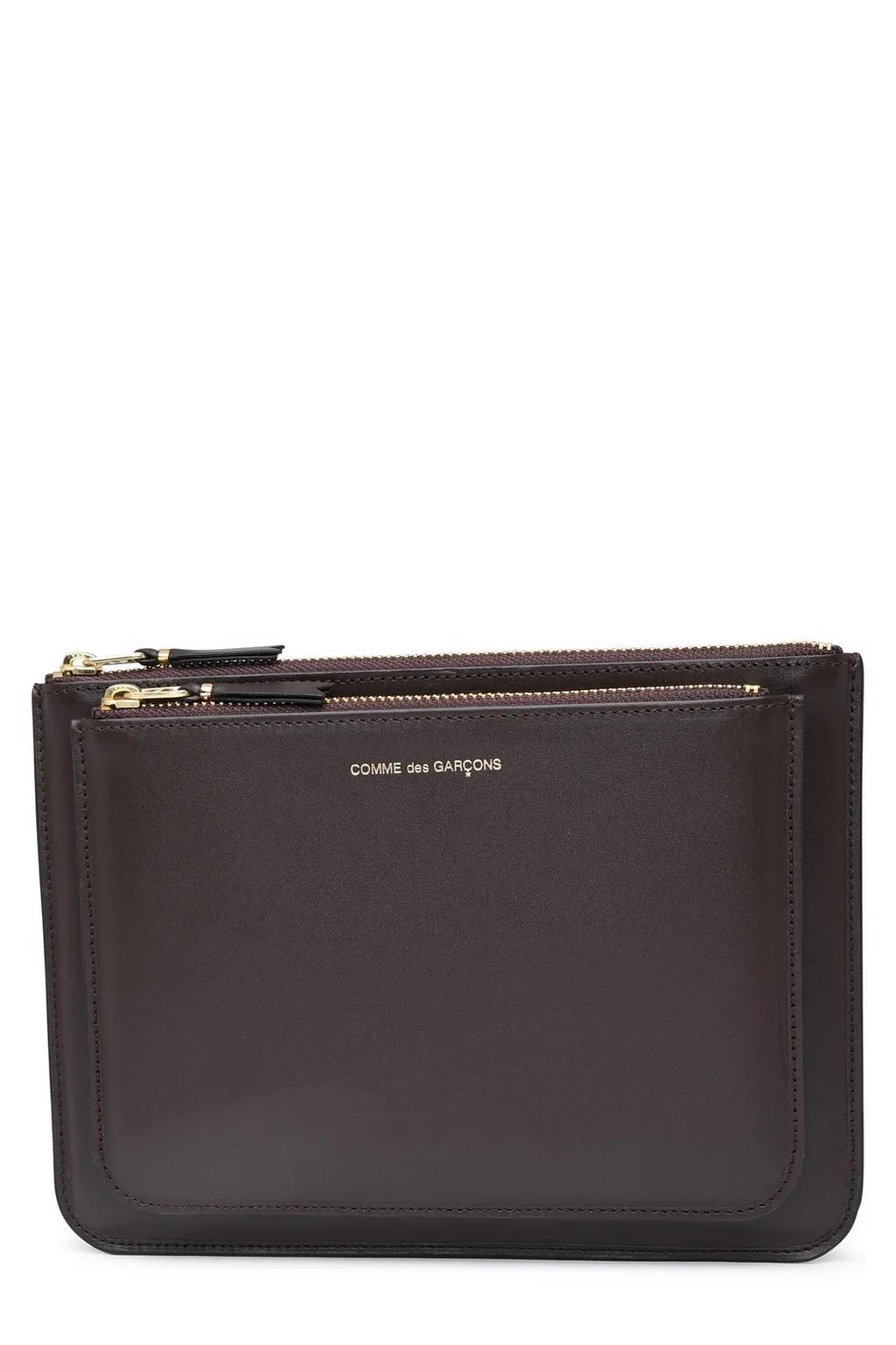 Comme Des GarÇOns Wallet Outside Pocket Detailed Wallet