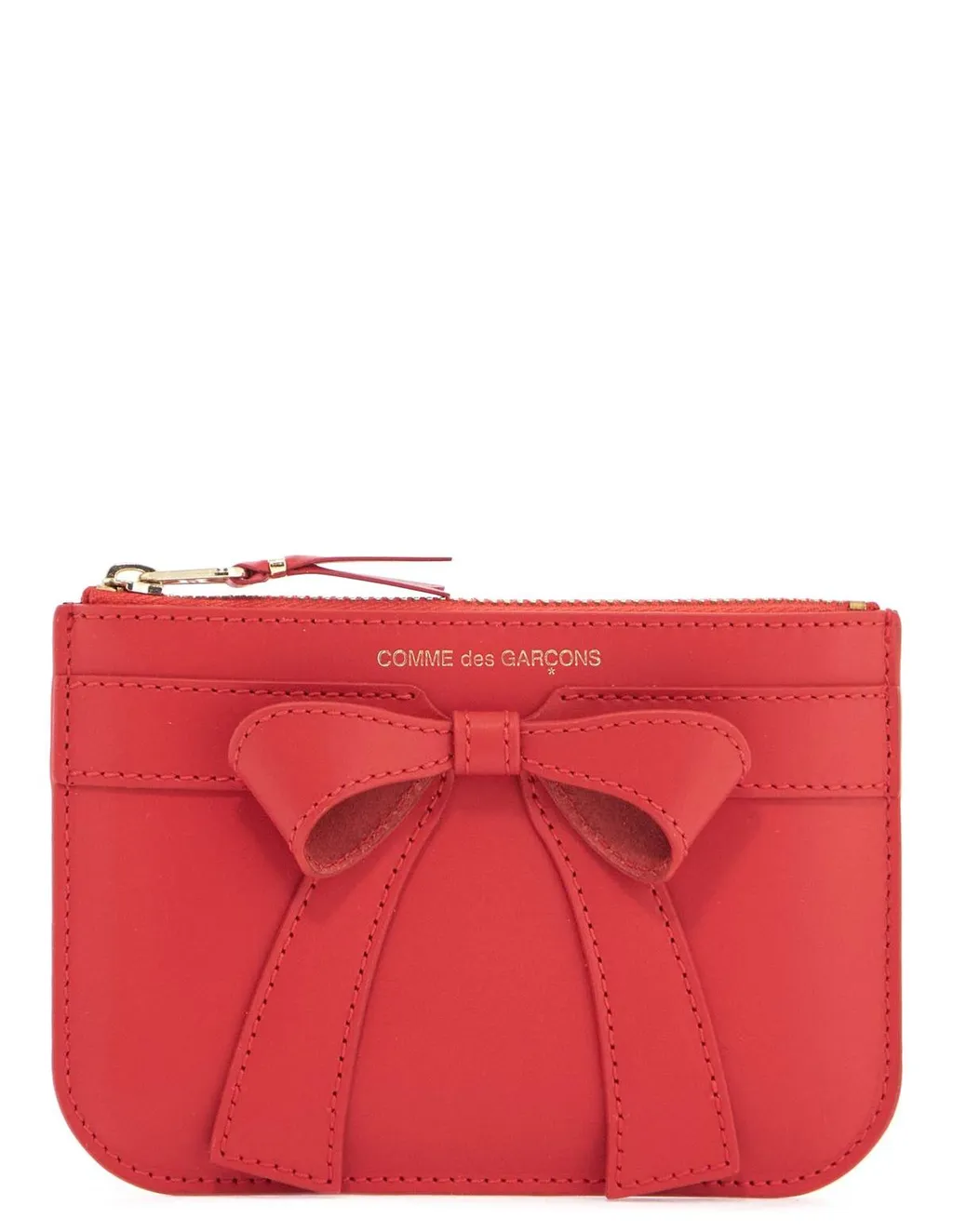 Comme Des GarÇOns Wallet Big Bow Zipped Purse