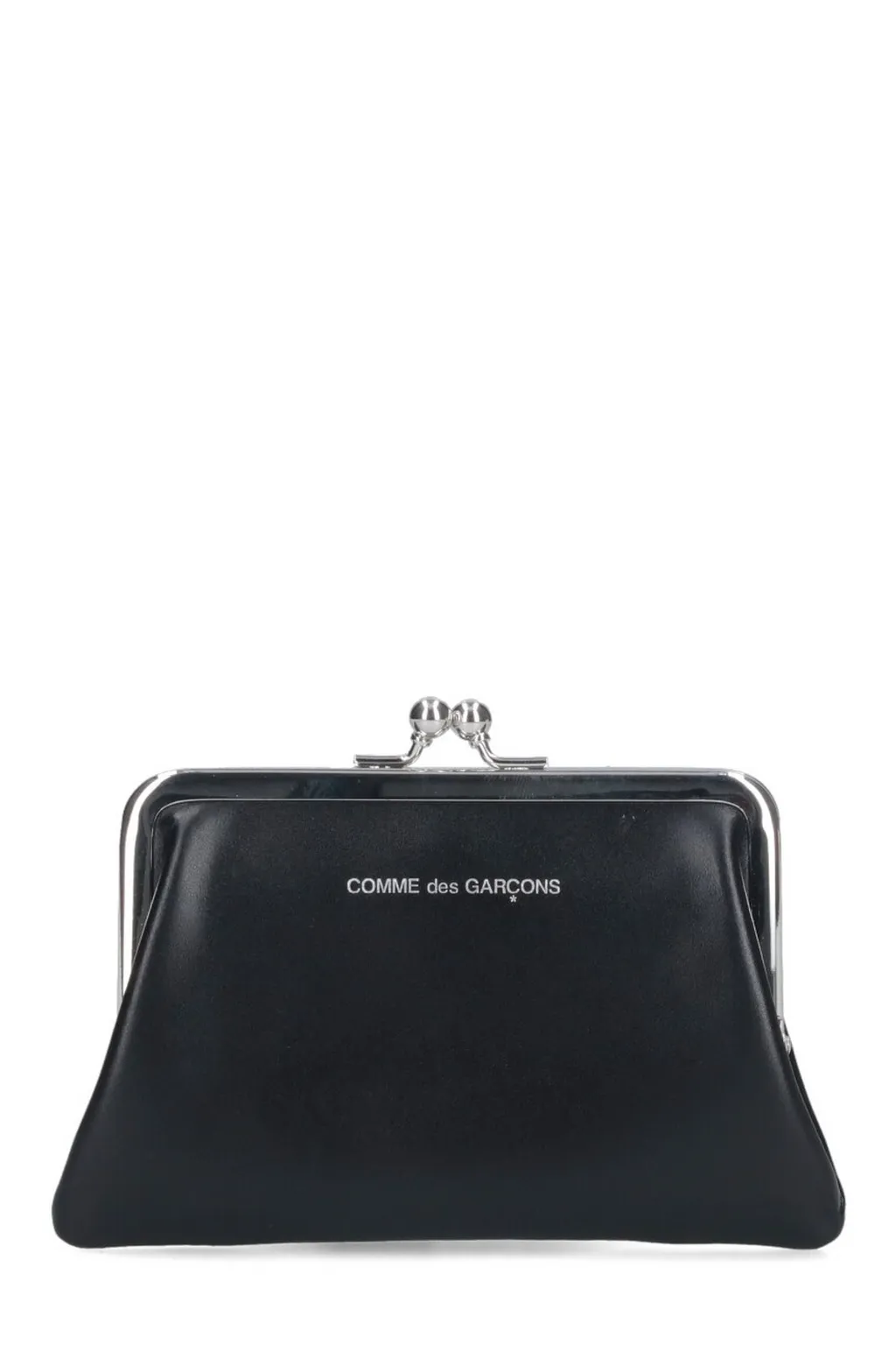 Comme Des GarÇOns Wallet Logo-Printed Kiss-Clasp Purse