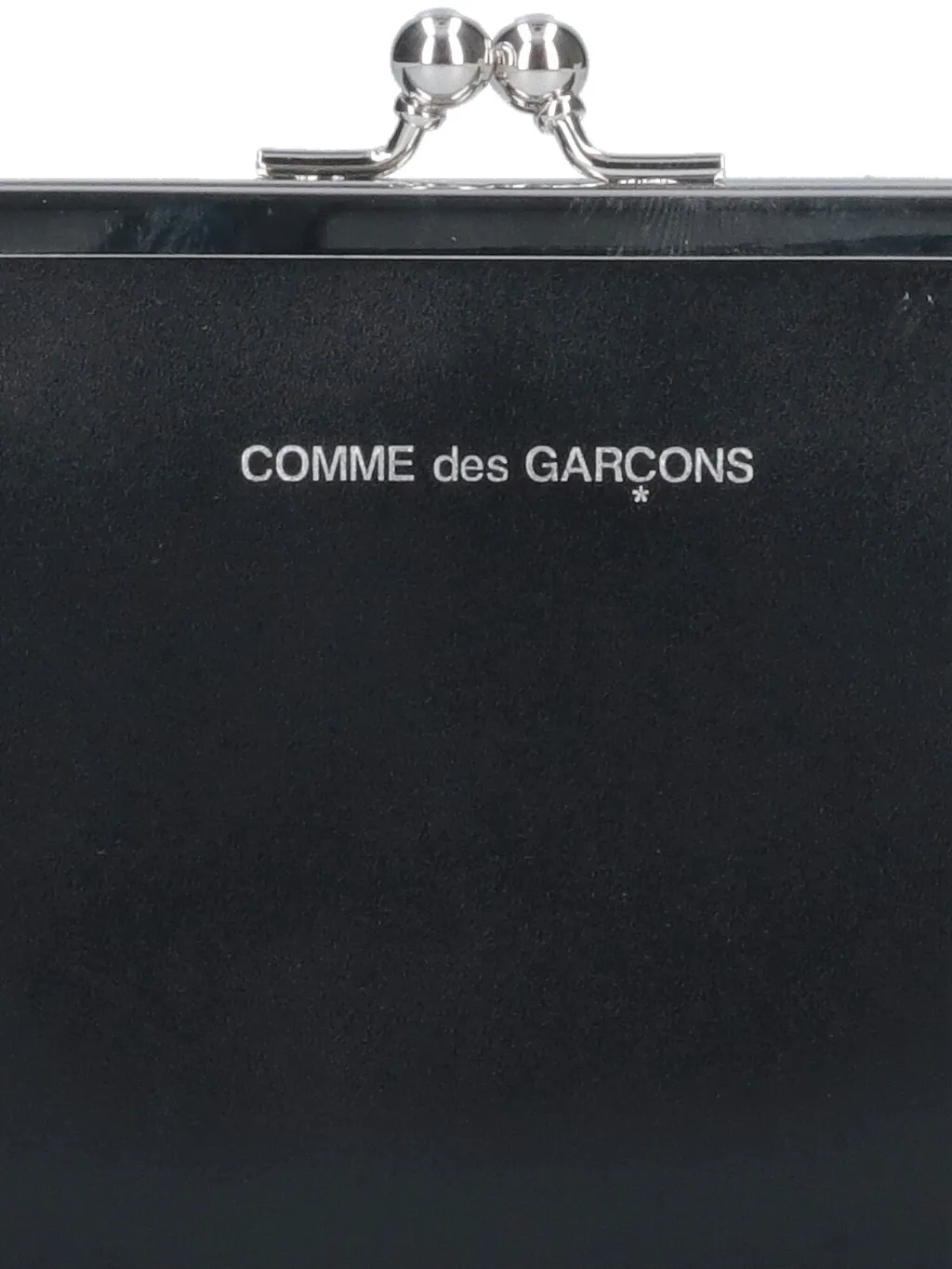 Comme Des GarÇOns Wallet Logo-Printed Kiss-Clasp Purse