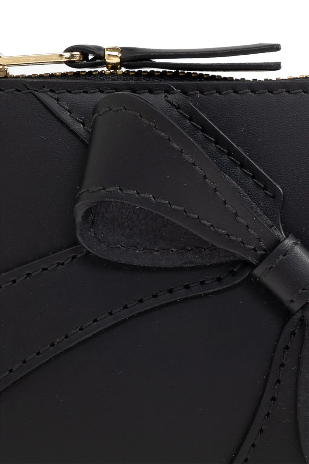 Comme Des GarÇOns Wallet Big Bow Zipped Wallet