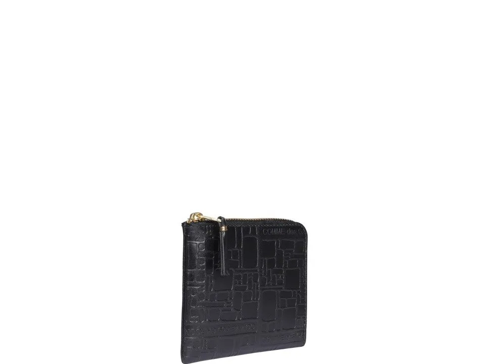 Comme Des GarÇOns Wallet Embossed Compact Wallet