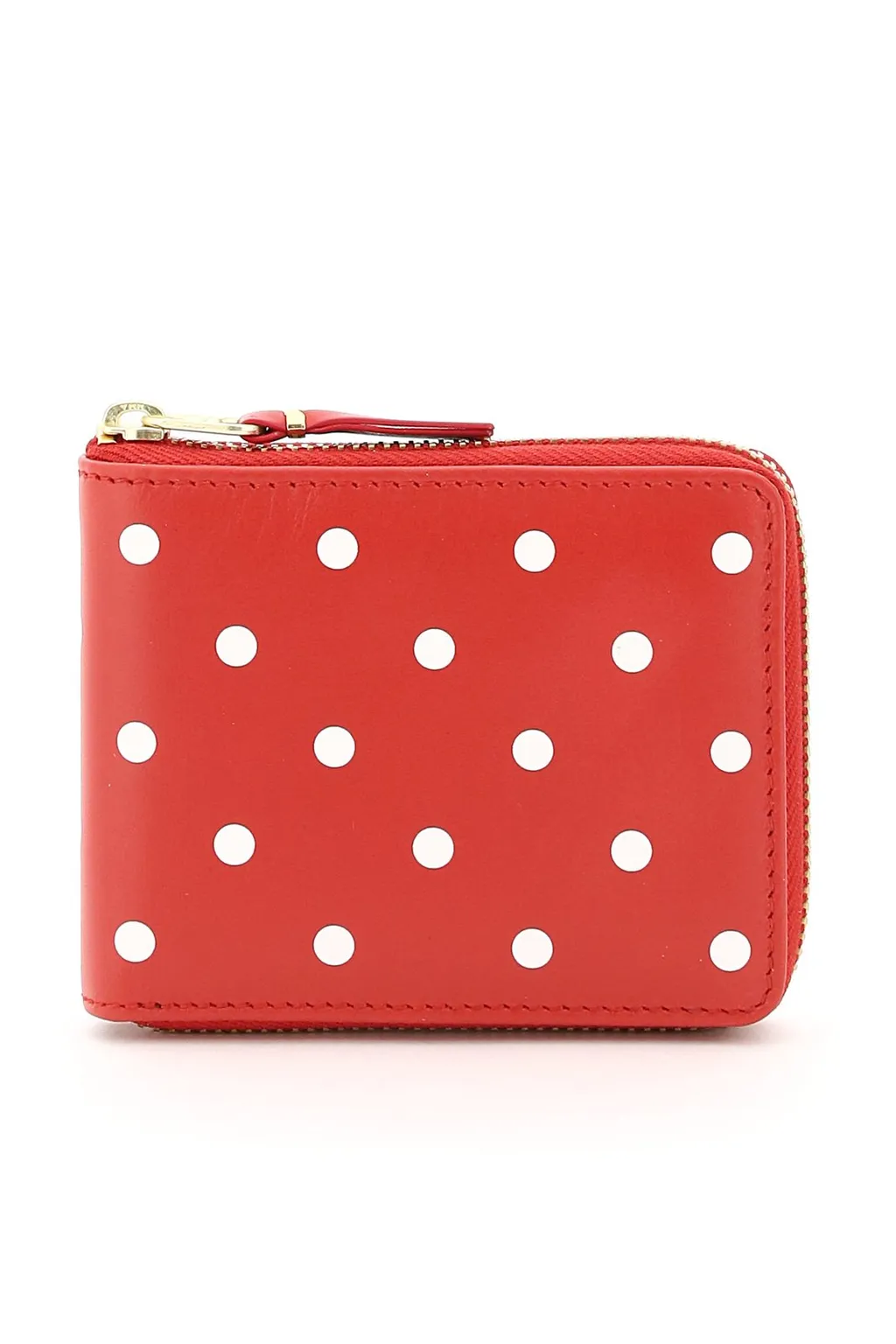 Comme Des GarÇOns Wallet Dot Printed Zip-Around Wallet