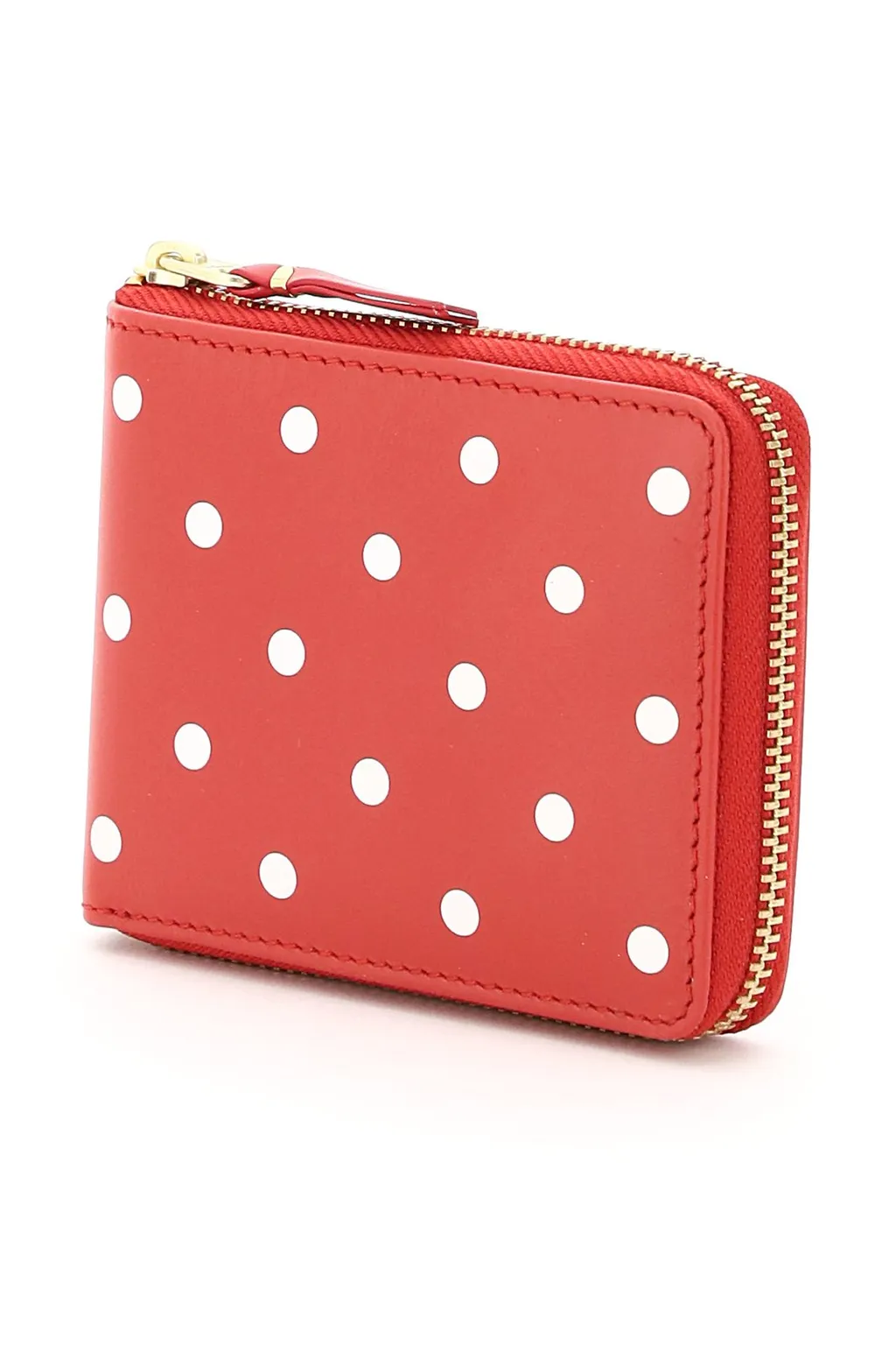 Comme Des GarÇOns Wallet Dot Printed Zip-Around Wallet