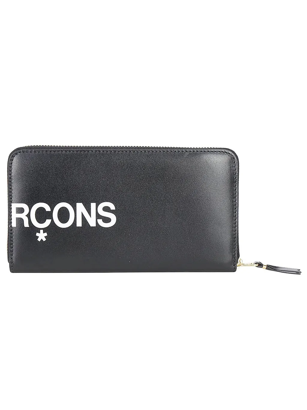 Comme Des GarÇOns Wallet Logo Printed Zipped Wallet