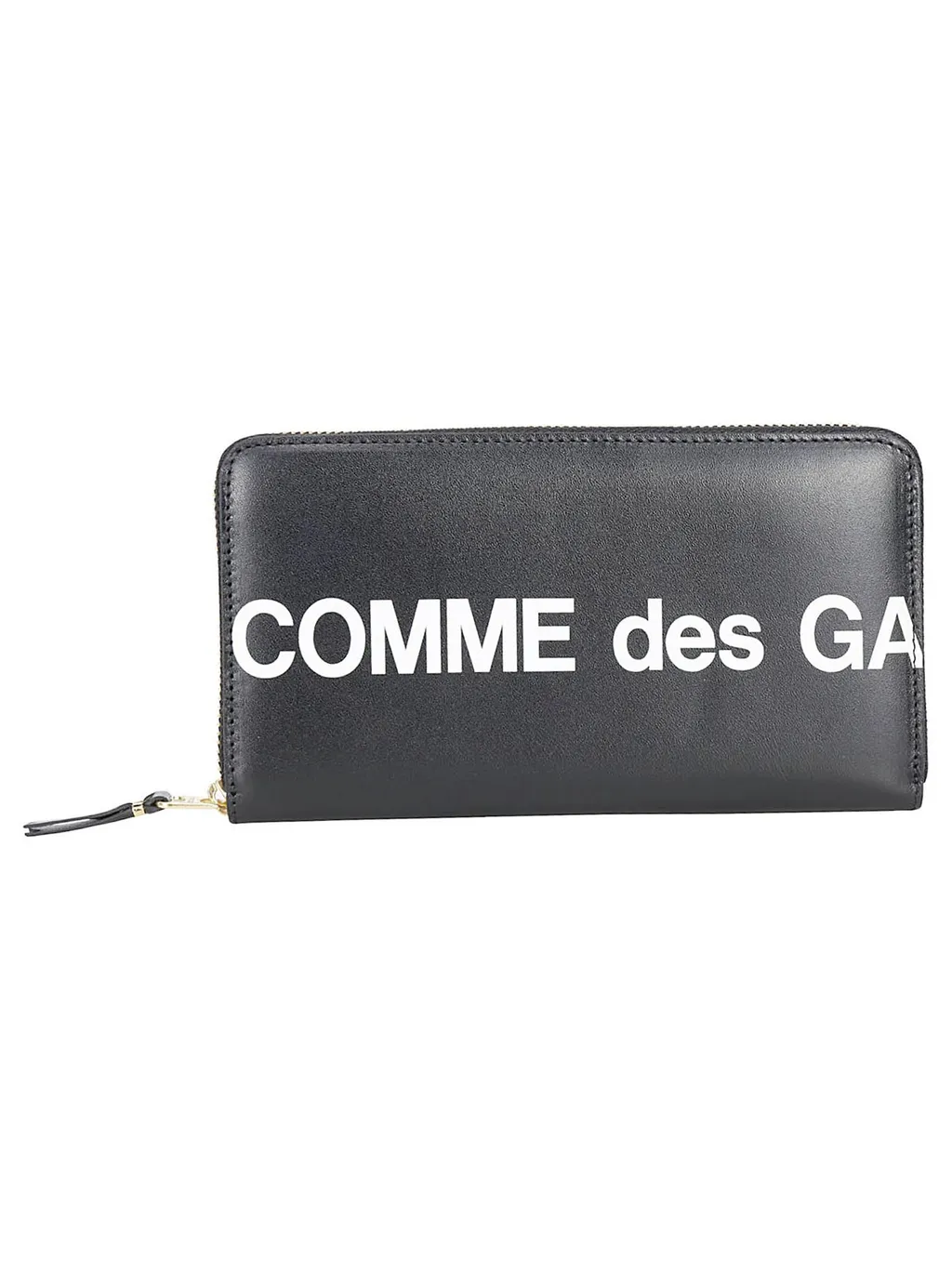 Comme Des GarÇOns Wallet Logo Printed Zipped Wallet