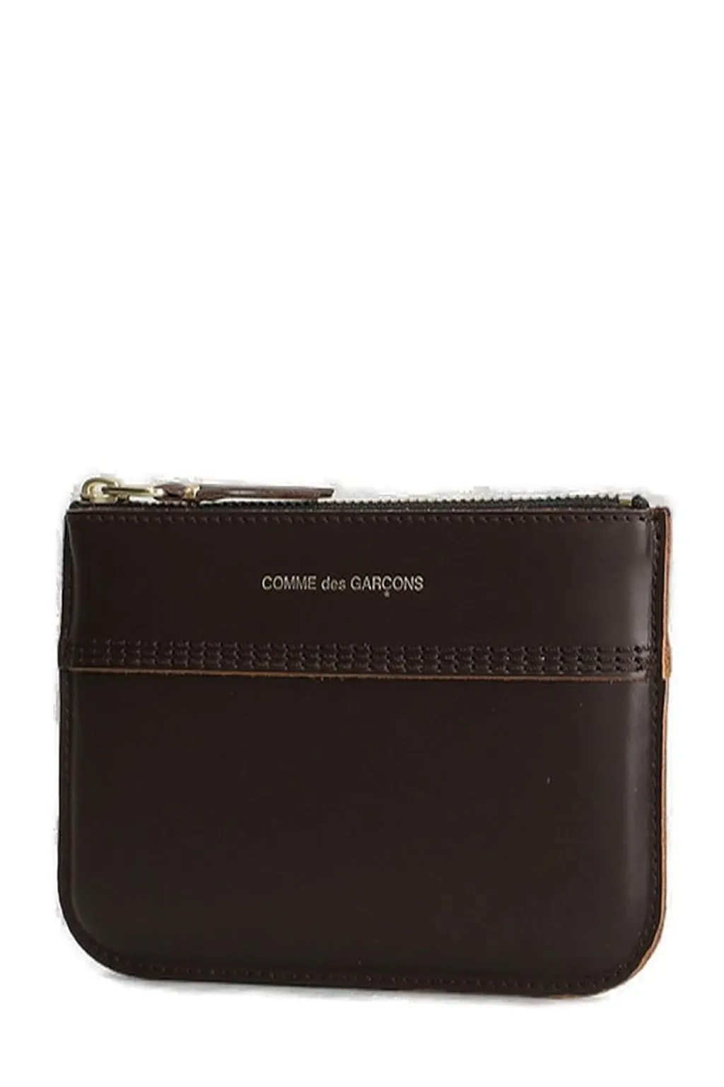 Comme Des GarÇOns Wallet Logo Stamp Small Pouch