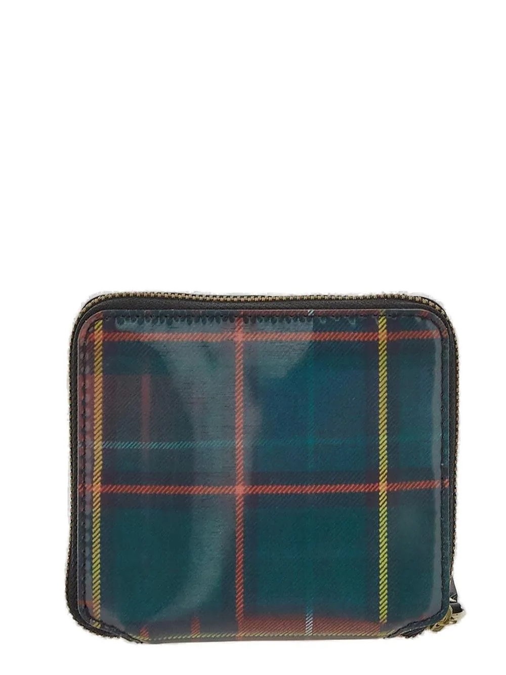 Comme Des GarÇOns Wallet Checked Zipped Wallet