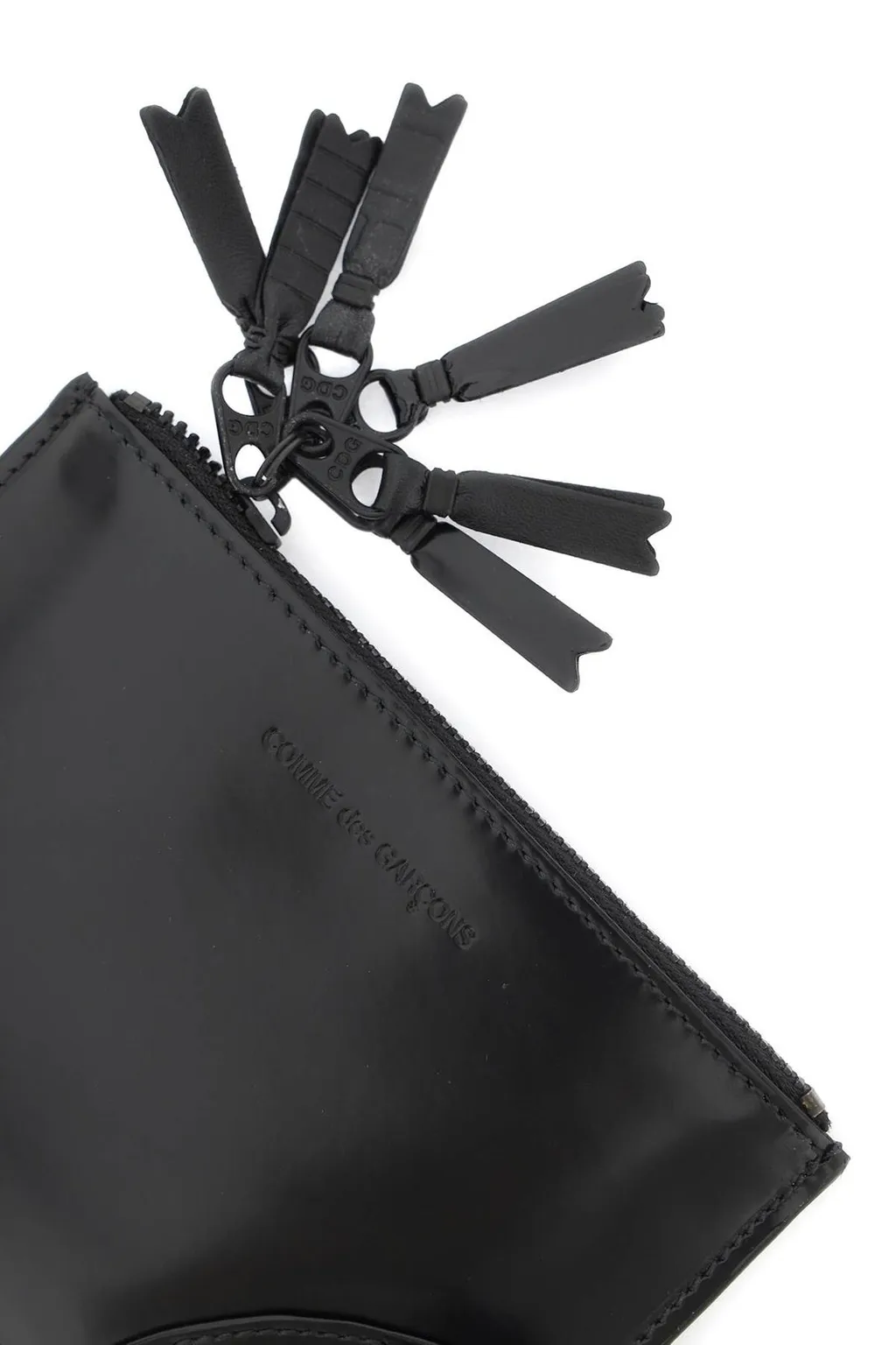 Comme Des GarÇOns Wallet Logo Embossed Wallet