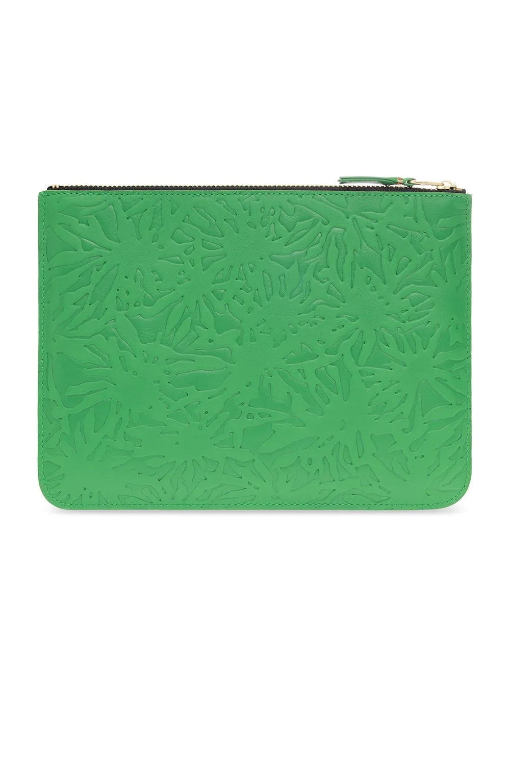 Comme Des GarÇOns Wallet All-Over Embossed Zipped Wallet