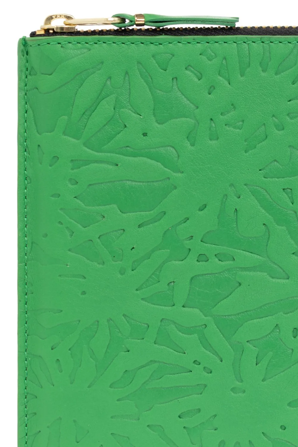 Comme Des GarÇOns Wallet All-Over Embossed Zipped Wallet