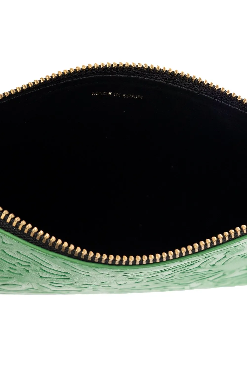 Comme Des GarÇOns Wallet All-Over Embossed Zipped Wallet