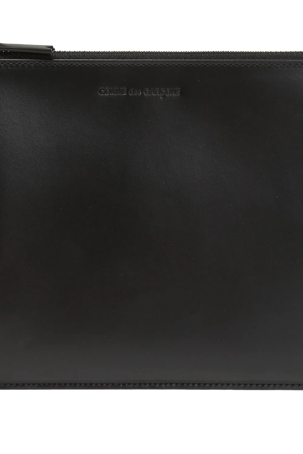 Comme Des GarÇOns Wallet Logo Embossed Zipped Wallet