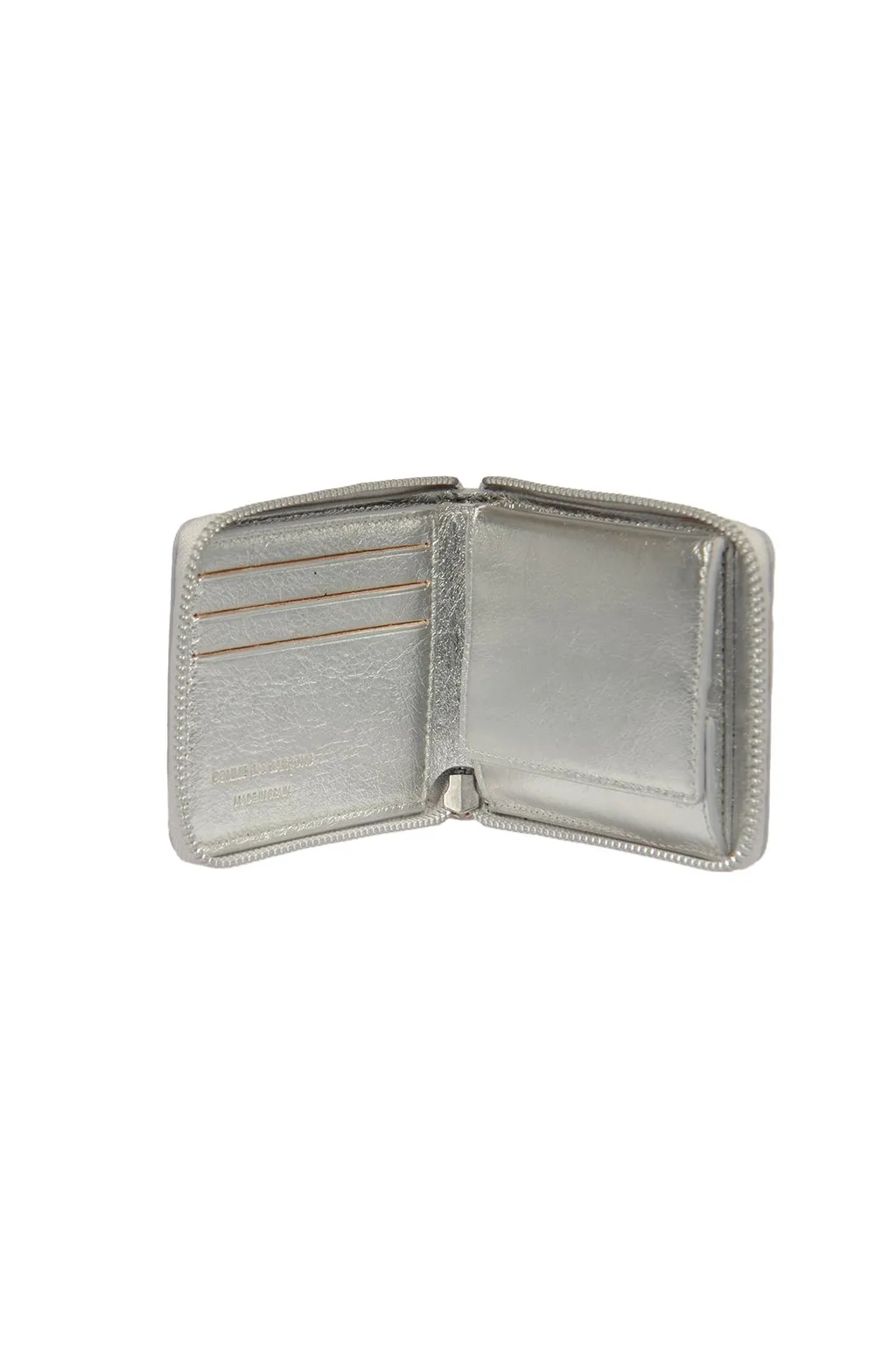 Comme Des GarÇOns Wallet Metallic Effect Wallet