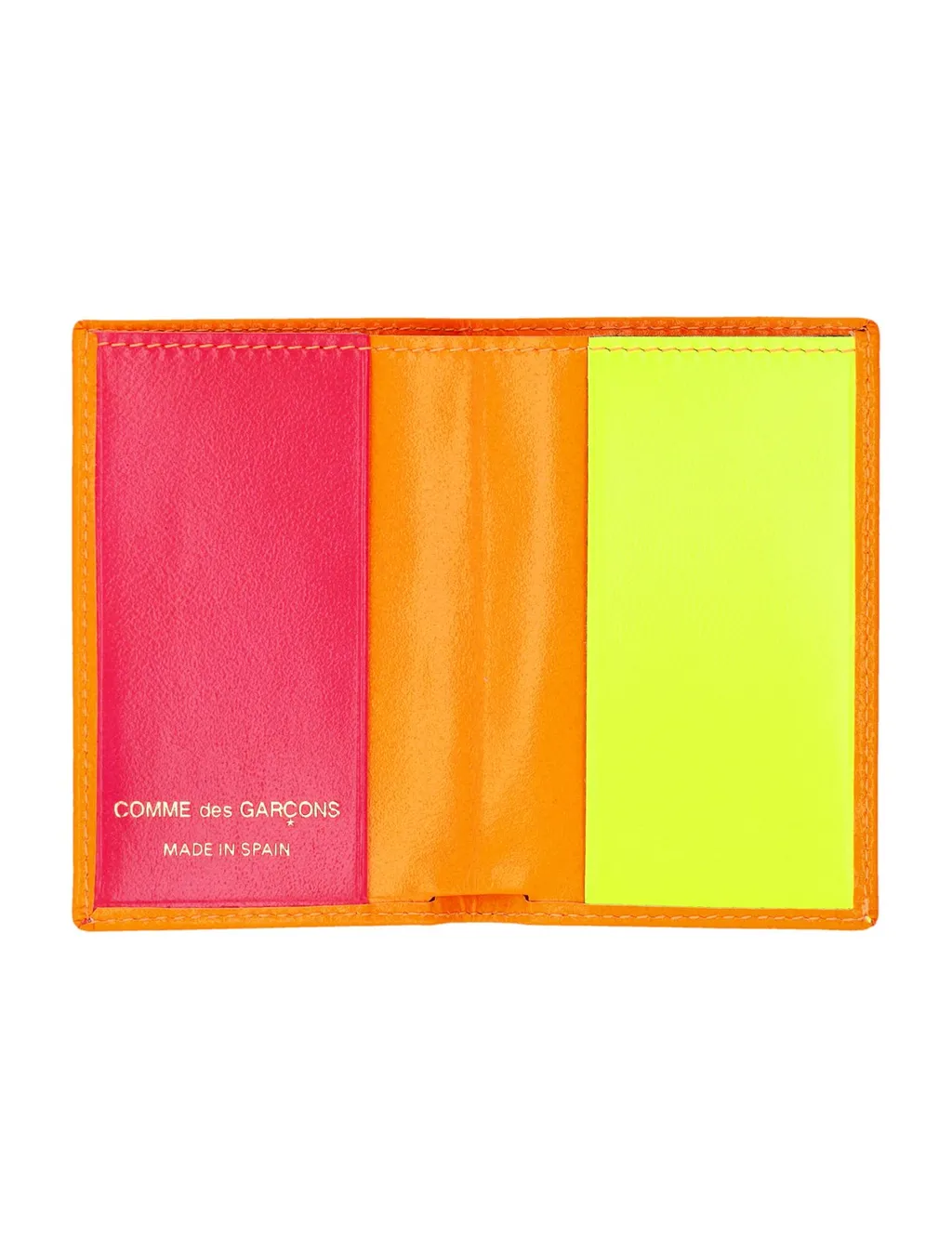 Comme Des GarÇOns Wallet New Super Fluo Wallet