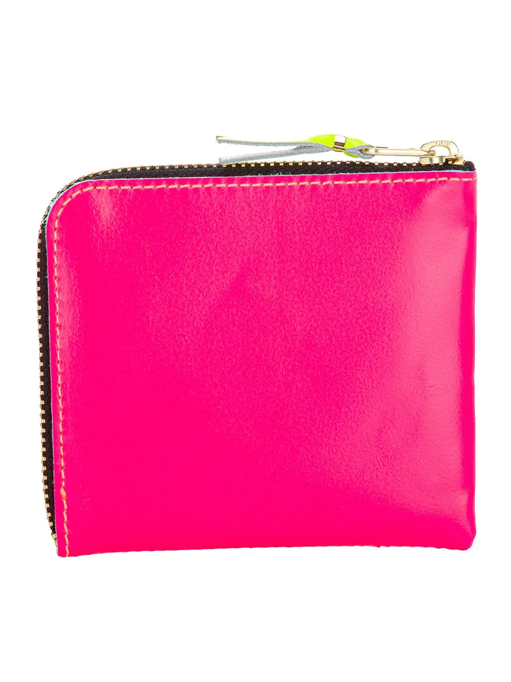 Comme Des GarÇOns Wallet Small Super Fluo Zip Wallet