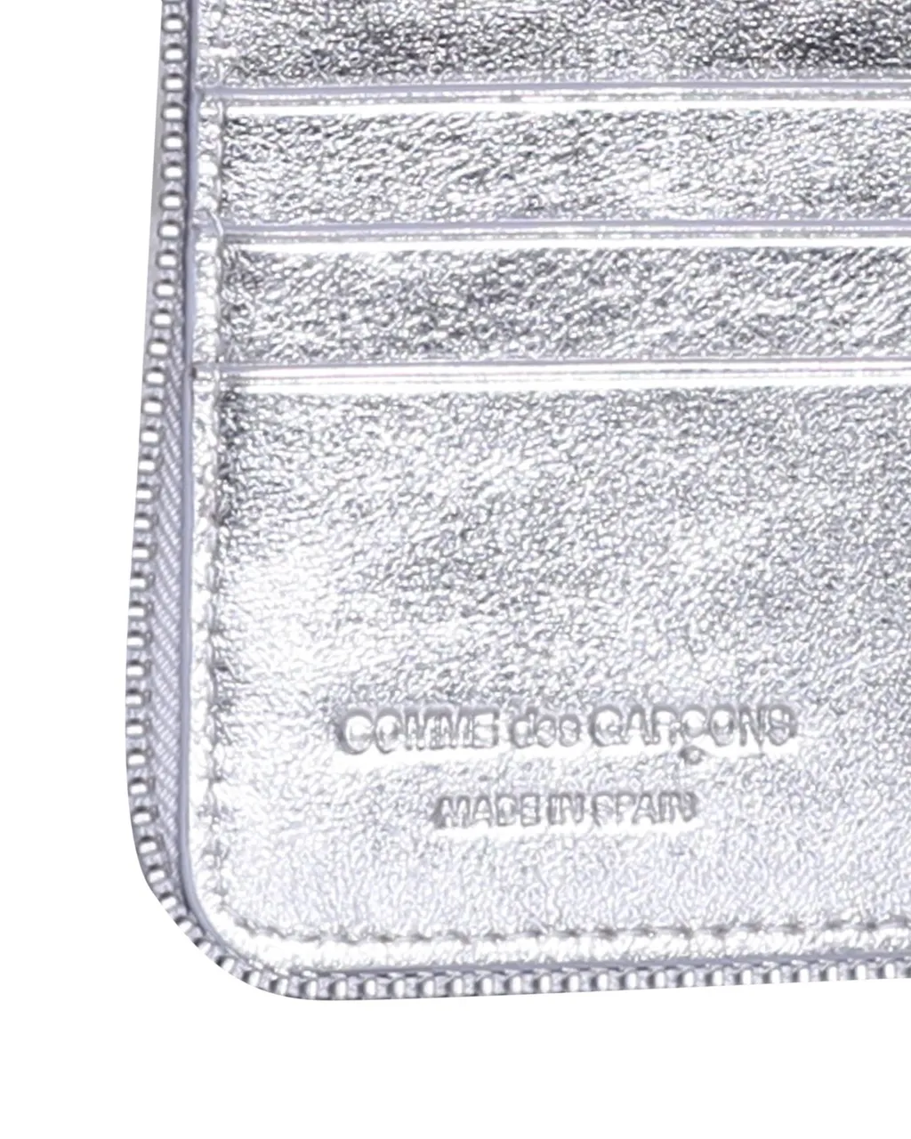 Comme Des GarÇOns Wallet Logo Embossed Wallet