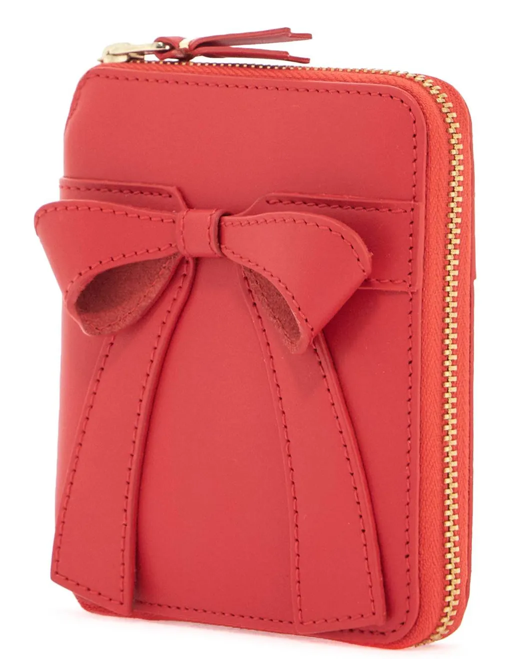 Comme Des GarÇOns Wallet Big Bow Zipped Wallet