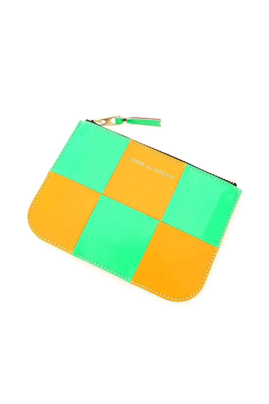 Comme Des GarÇOns Wallet Fluo Squares Wallet