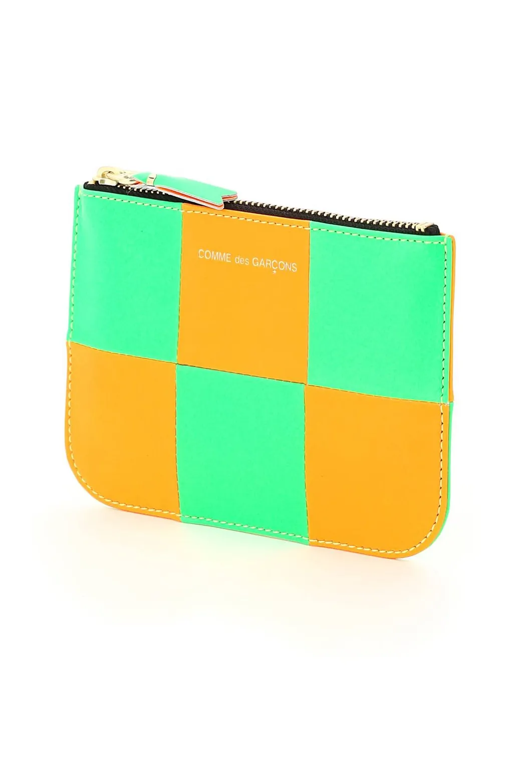 Comme Des GarÇOns Wallet Fluo Squares Wallet