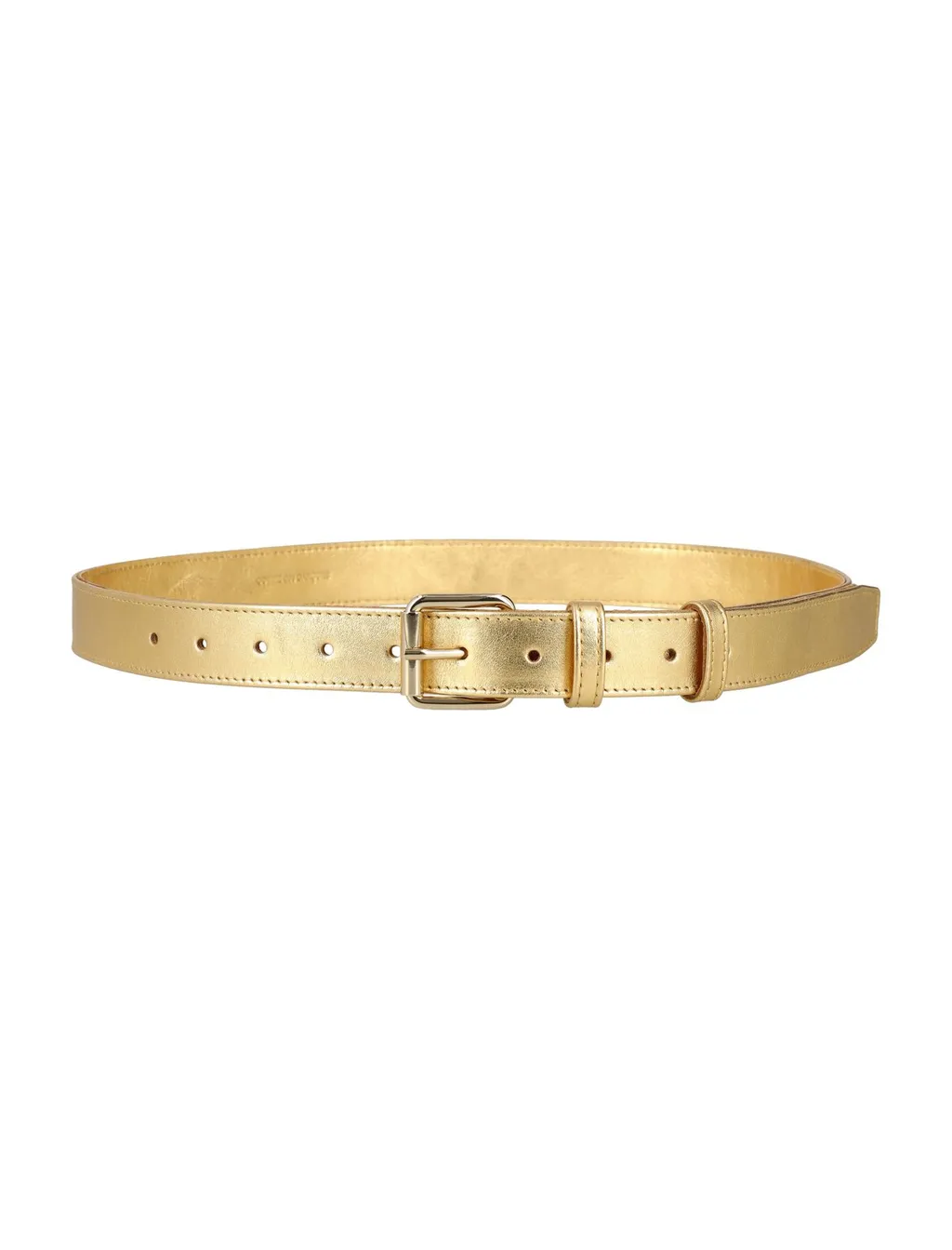 Comme Des GarÇOns Wallet Logo Debossed Belt