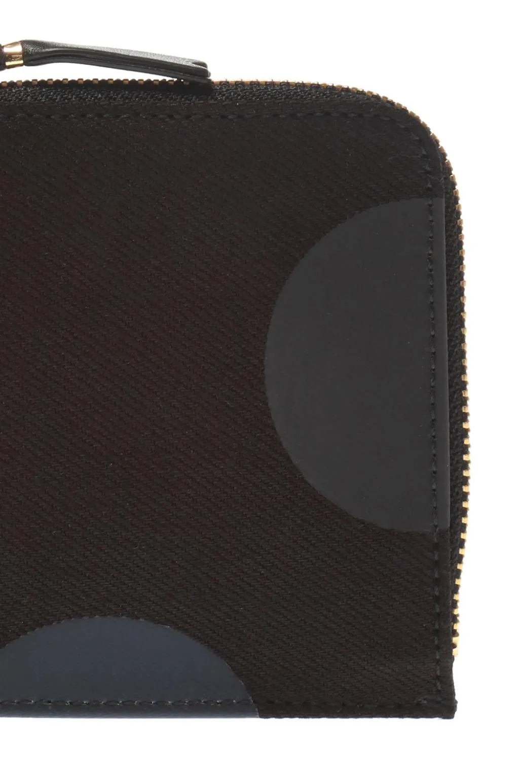 Comme Des GarÇOns Wallet Polka Dot Printed Zipped Wallet
