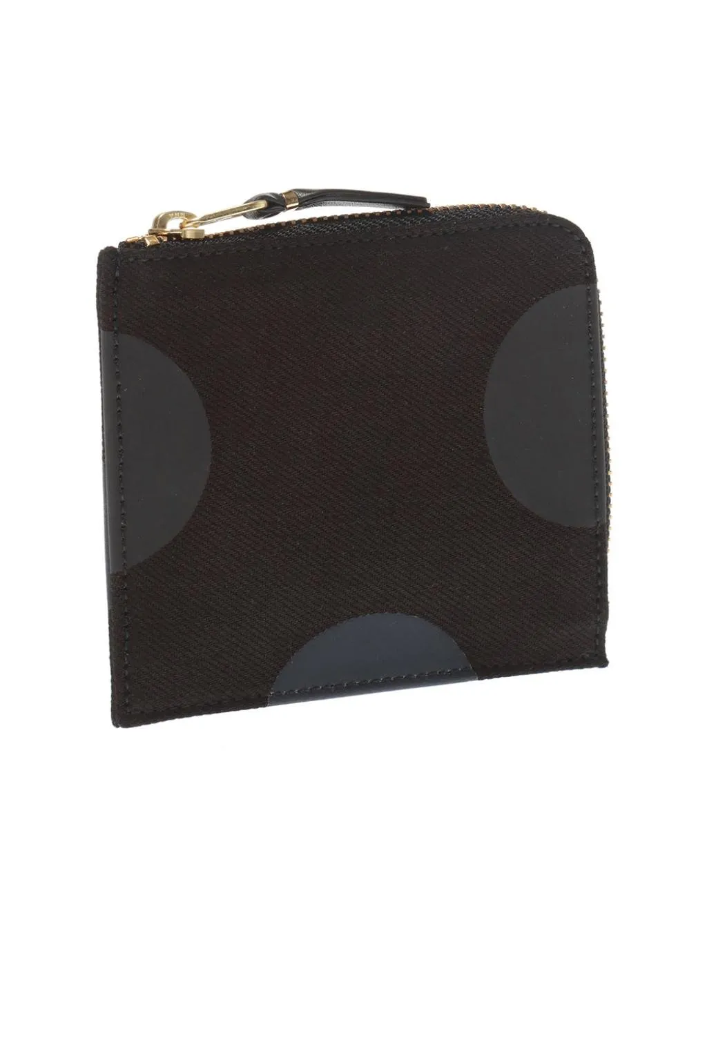 Comme Des GarÇOns Wallet Polka Dot Printed Zipped Wallet