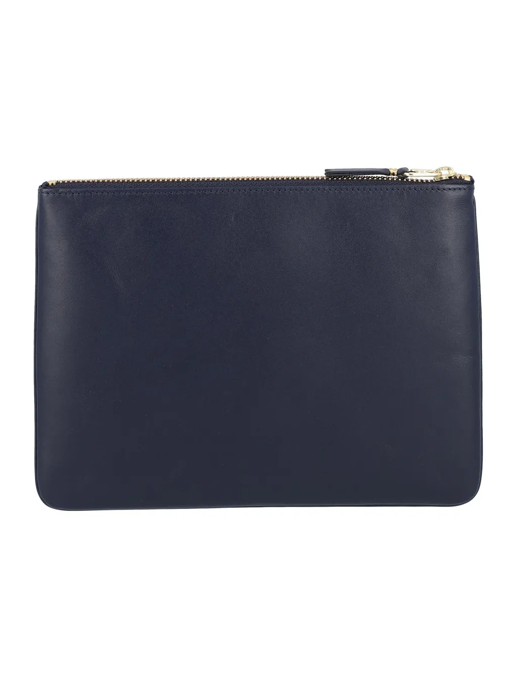 Comme Des GarÇOns Wallet Logo Embossed Zipped Pouch