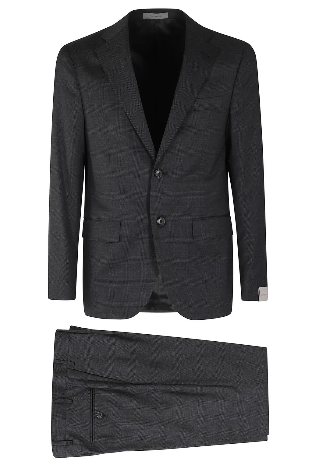 Corneliani Prince Of Wales Wool Suit