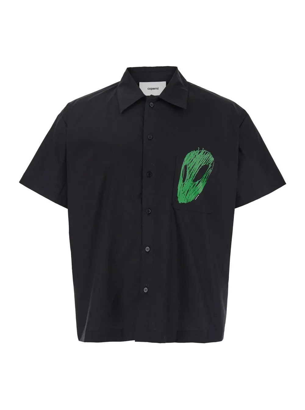 Coperni Alien Head Loose-Fit Buttoned Shirt