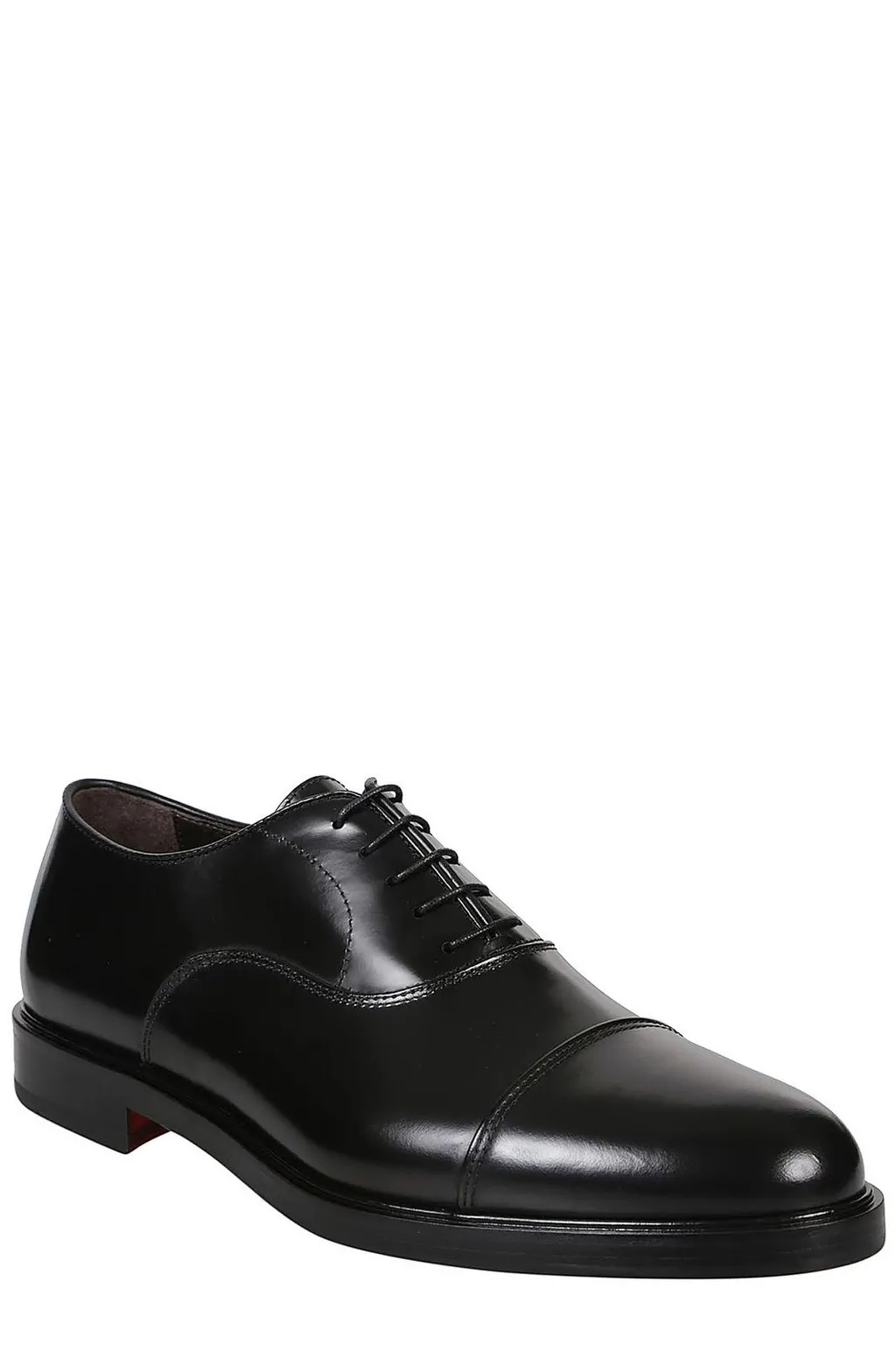 Corvari Almond-Toe Lace-Up Derby Shoes