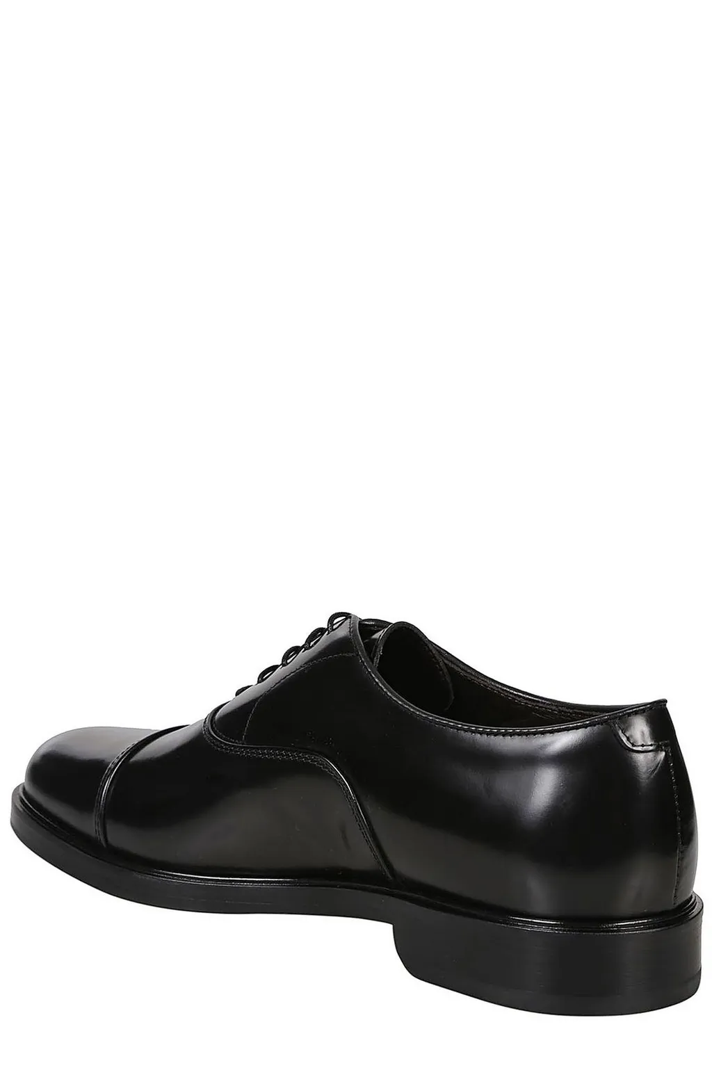 Corvari Almond-Toe Lace-Up Derby Shoes