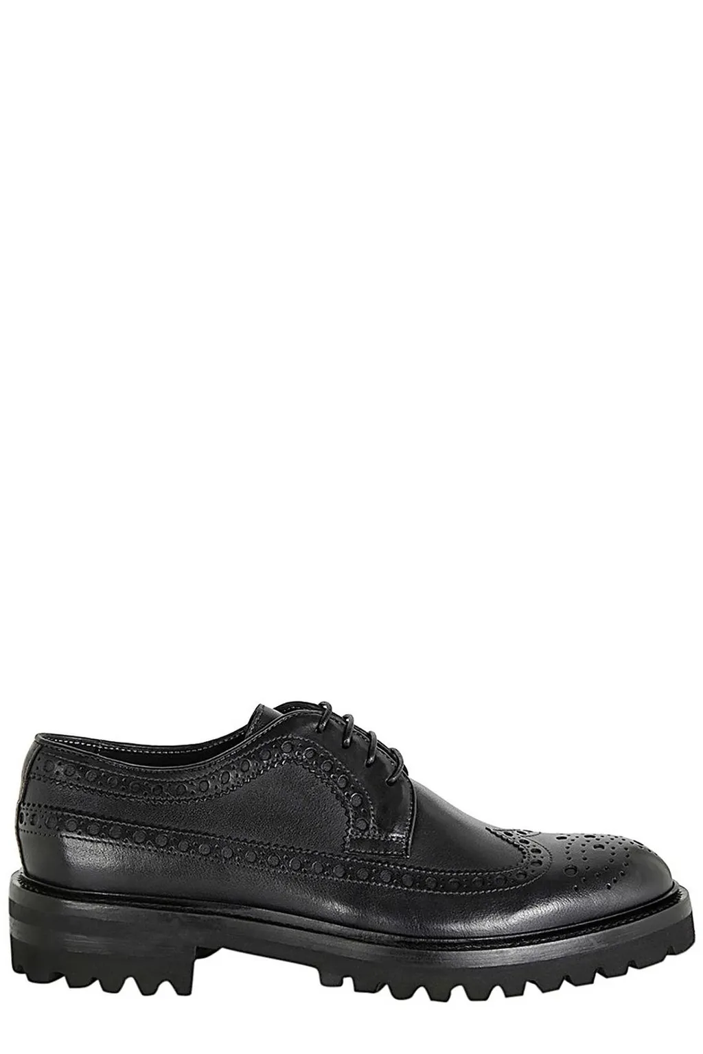 Corvari Round-Toe Lace-Up Shoes
