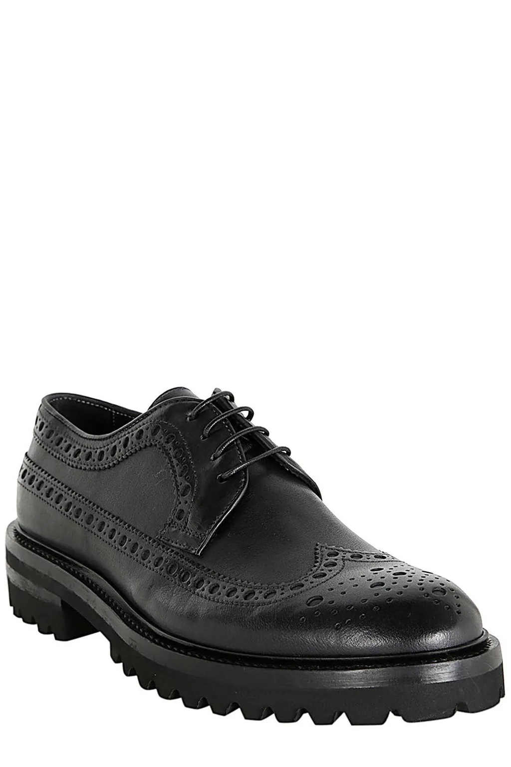 Corvari Round-Toe Lace-Up Shoes