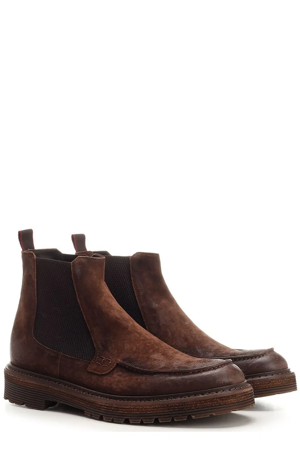 Corvari Elasticated Panelled Chelsea Boots