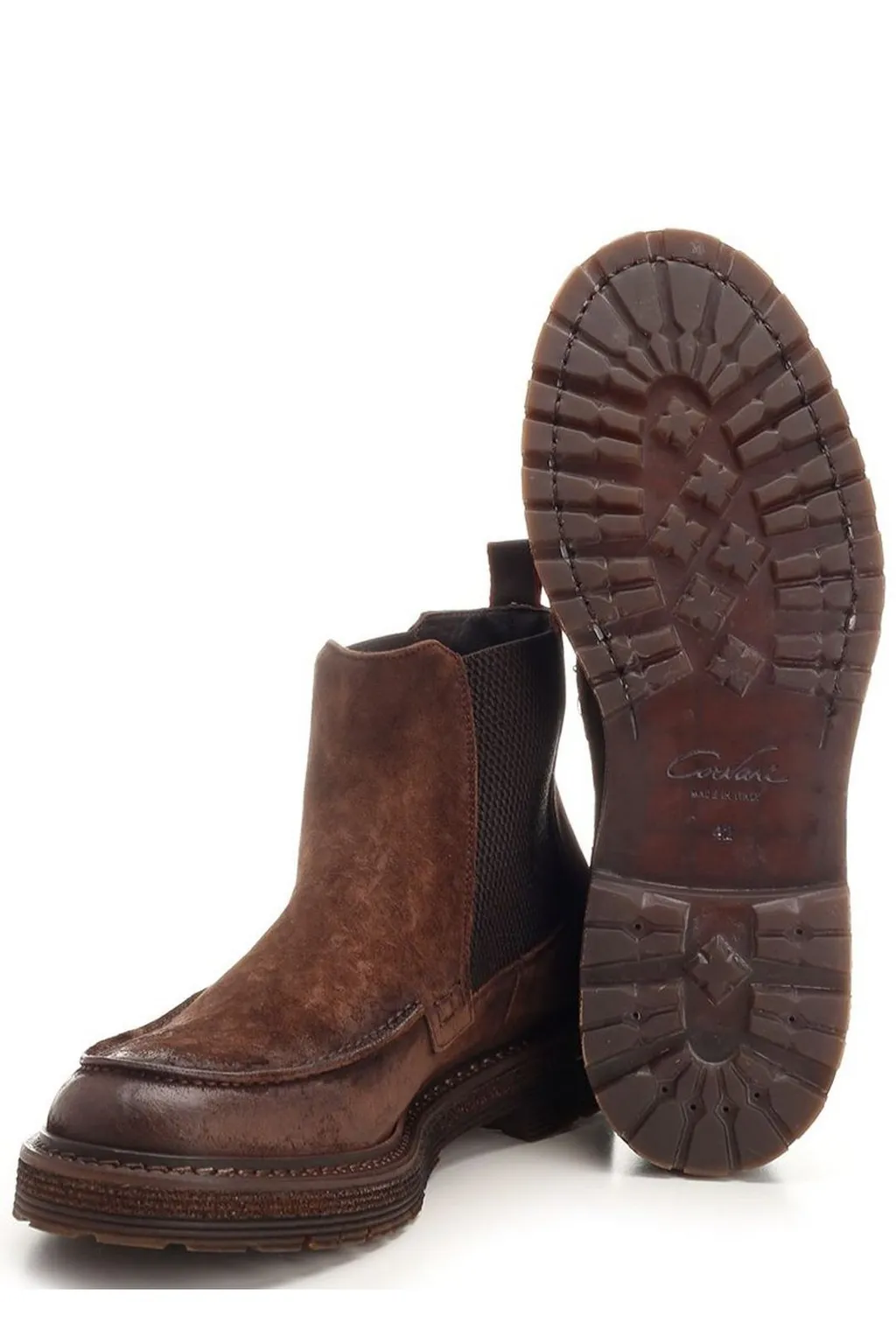 Corvari Elasticated Panelled Chelsea Boots